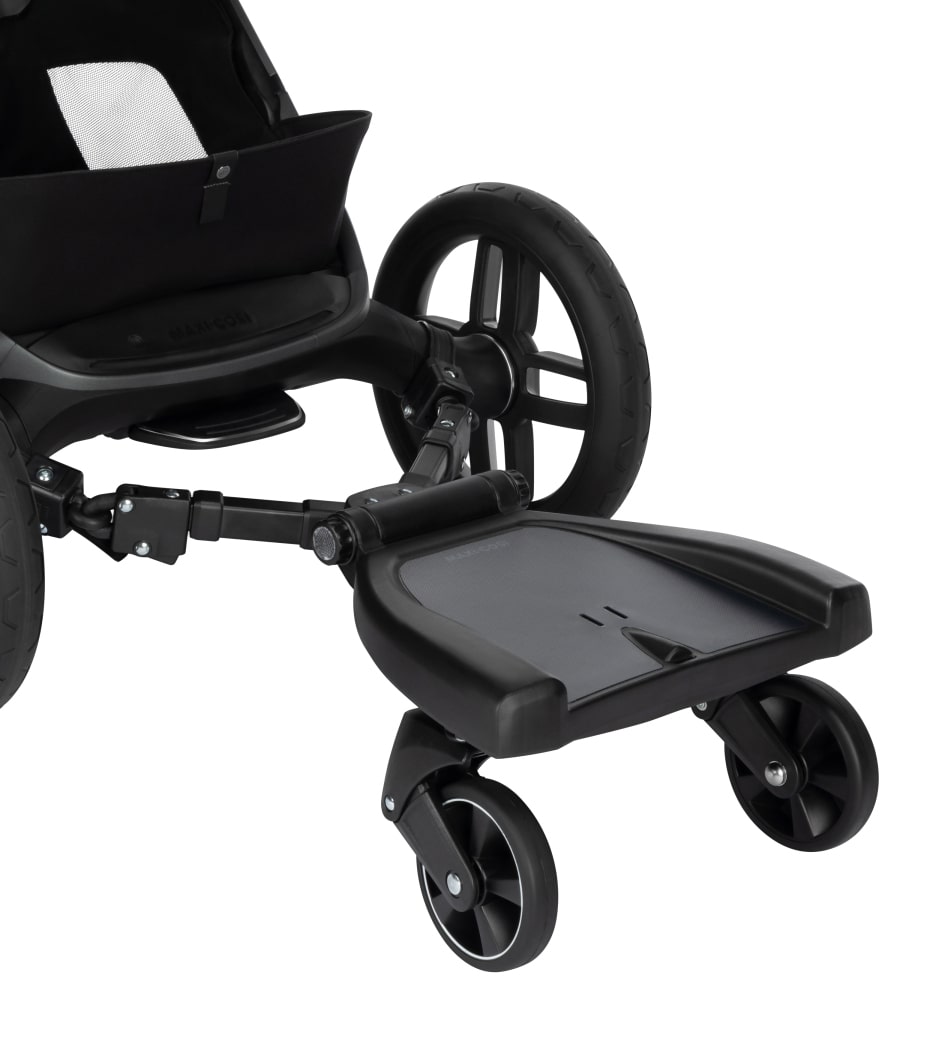 Clips Argos Asalvo Buggy Board Scooter Met Zitje – Universeel Buggyboard Voor Je Tweede Kind, 1–7 Jaar, Tot 25 Kg Buggyboard Met Verlichte Wielen