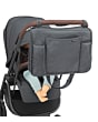 3203101000_2025_usp2_maxicosi_carseat_carseataccessory_backseatorganiser_grey_twillicgraphite_forcarandstroller_3qrt