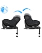 8053550111_F4_2026_maxicosi_carseat_babytoddlercarseat_pearl360pro_grey_authenticgraphite_comfortablereclinepositions_side